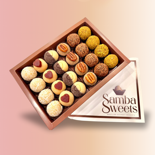 Box of 24 brigadeiros (up to 6 flavor)