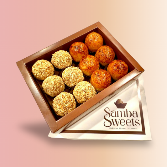 Box of 12 Brigadeiros (one or two flavors)