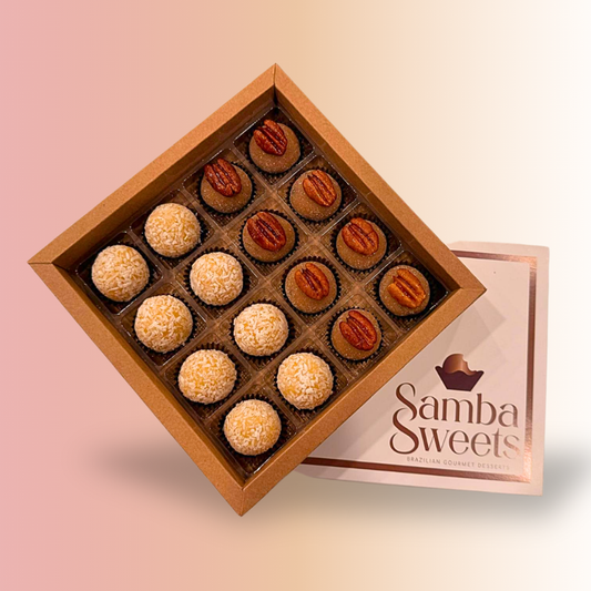 Box of 16 Brigadeiros (one or two flavors)