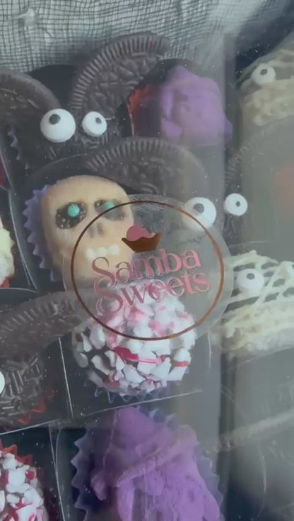 25 Spooky Halloween Brigadeiro box